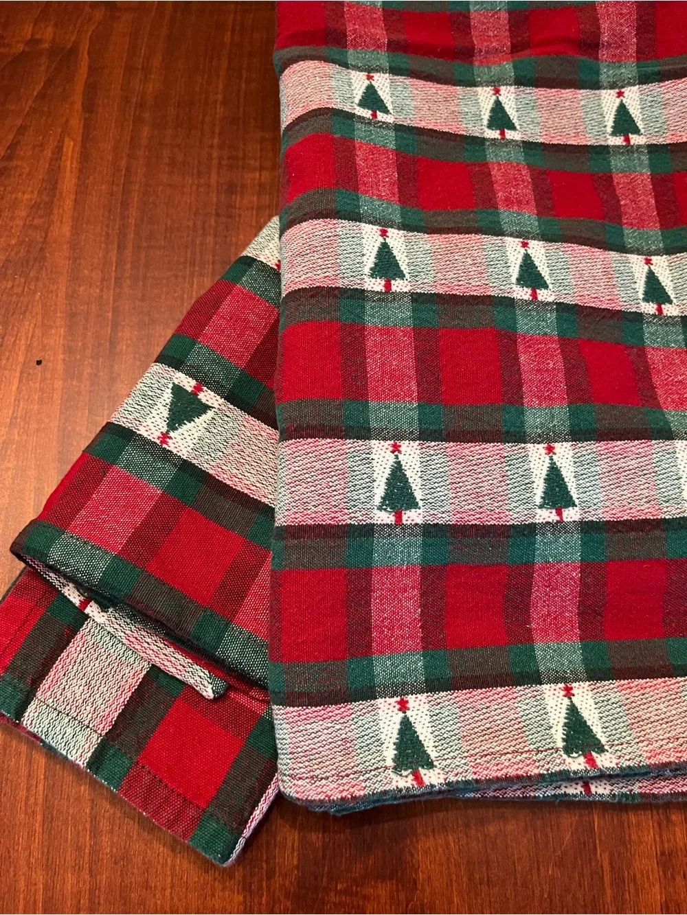 VTG Holiday Tablecloth